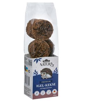 Dehner Natura Premium Igelfutter Igel-Kekse mit Regenwürmern
