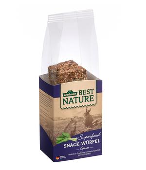 Dehner Best Nature Nagersnack-Würfel Superfood Spinat