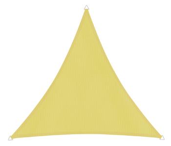 Windhager Sonnensegel Cannes, dreieckig, ca. B500/T500 cm, Gelb - Polyester