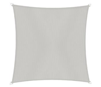 Windhager Sonnensegel Cannes, quadratisch, ca. B500/T500 cm, Hellgrau - Polyester