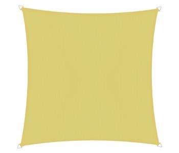 Windhager Sonnensegel Cannes, quadratisch, ca. B500/T500 cm, Gelb - Polyester