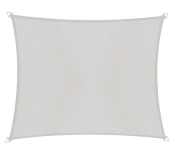 Windhager Sonnensegel Cannes, rechteckig, ca. B400/T300 cm, Hellgrau - Polyester