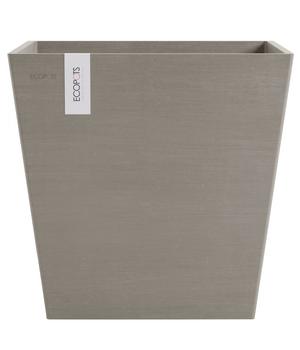 Ecopots Kunststoff-Topf Rotterdam mit Wassersystem, quadratisch