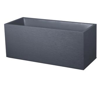 EDA Kunststoff-Kasten Graphit, anthrazit, ca. B99,5/H43,5/T39,5 cm - Polypropylen