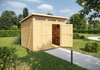 Weka Gartenhaus 264, Natur - Fichtenholz