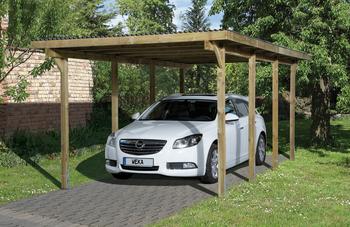 Weka Carport 606, Natur - Fichtenholz