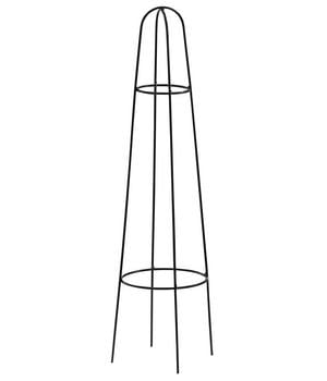 Dehner Metall-Obelisk Mini groß, ca. Ø18/H60 cm