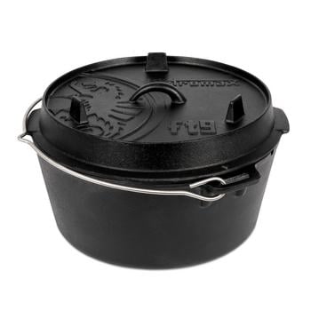 Petromax Feuertopf, Schwarz - Gusseisen