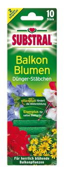 3 x Substral Dünger-Stäbchen für Balkonblumen, 10 Stk.