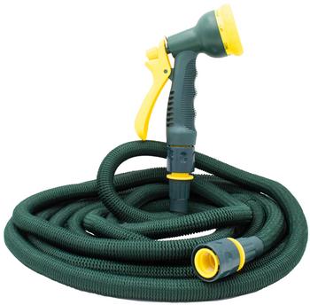 Steuber Gartenschlauch Flexi, Grün / Gelb - Latex Polyester