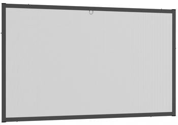 Hecht Nagerschutzfenster Master Slim. ca. B100/H60 cm, Dunkelgrau - Aluminium, Edelstahl
