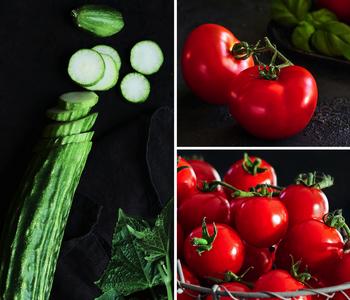 Dehner Gourmet Garten Gemüse-Set Kleiner Balkon, 3-teilig