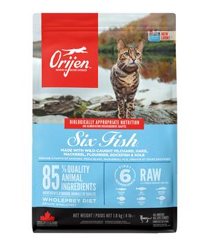 ORIJEN™ Trockenfutter für Katzen Six Fish
