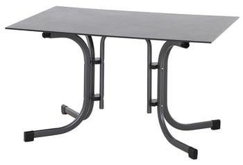 Siena Garden Klapptisch Sola, Dunkelgrau - Stahl / Papierlaminat