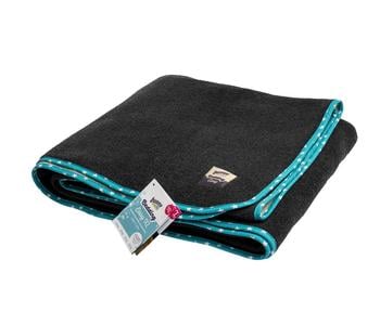 bunny® NATURE Bedding Einstreumatte Easy XL, anthrazit/türkis, ca. B140/H140 cm