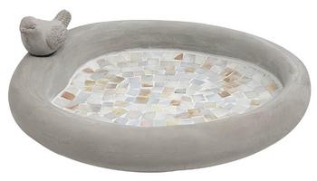 Dehner Natura Premium Vogeltränke Fiori, ca. B30,5/H5,5/T26 cm