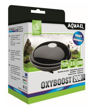 AQUAEL Aquarium Membranpumpe Oxyboost AP-200 Plus