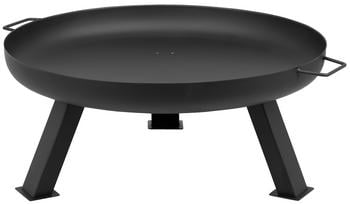 tepro Feuerschale Reno, ca. B93/H35/T80 cm, Schwarz - Stahl