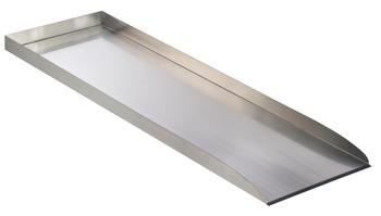 Ubbink Edelstahl-Bachlauf Wolga gerades Element, ca. B98/H4/T30 cm