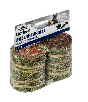 Dehner Lieblinge Wiesenheurolle mit Karotte & Paprika, 200 g