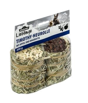 Dehner Lieblinge Timothy-Heurolle mit Apfel & Hagebutte, 200 g