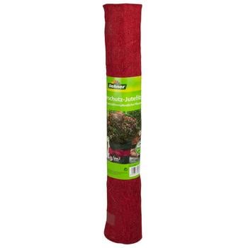 Dehner Winterschutz-Jutefilz, ca. L150/B50 cm, Rot - Naturmaterial