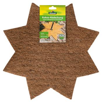 Dehner Winterschutz Kokos-Abdeckung Stern