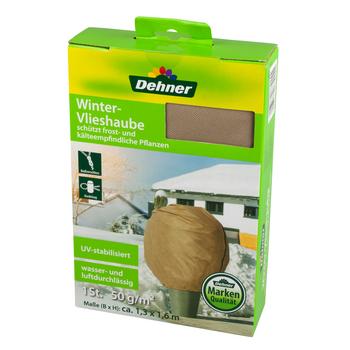 Dehner Winterschutz Vlieshaube, natur, ca. B130/H160 cm