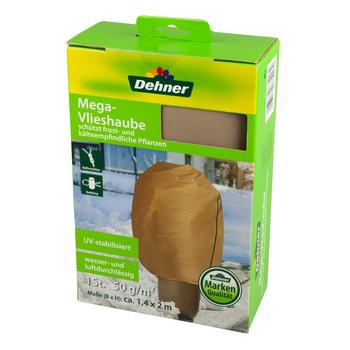 2 x Dehner Winterschutz Mega-Vlieshaube, ca. B140/H200 cm, Beige - Vlies - Mindestbestellmenge: 2 Stk.