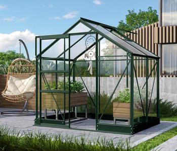 Vitavia Gewächshaus Pontos 2500, ESG/HKP, inkl. Fundament