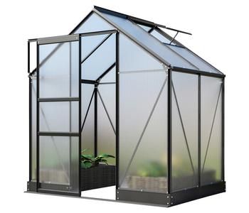 Vitavia Gewächshaus Pontos 2500 HKP, inkl. Fundament, ca. B195/H207/T137 cm