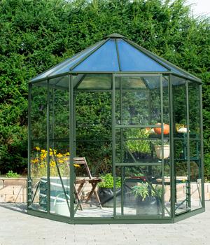 Vitavia Gewächshaus Luna 4500, inkl. Stahlfundament, ca. B221/H263/T253 cm