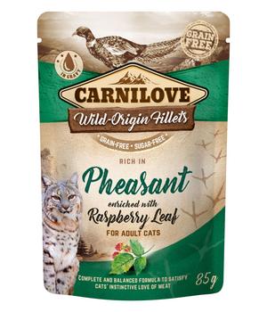 Carnilove Nassfutter für Katzen Wild-Origin Fillets Adult, 85 g
