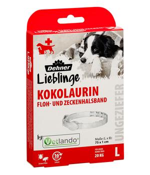 Dehner Lieblinge Kokolaurin Floh- und Zeckenhalsband L Hund