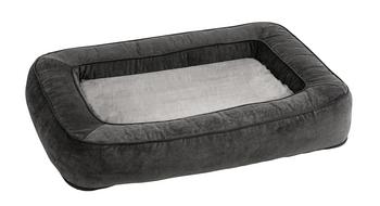 Dehner Lieblinge Orthopädisches Hundebett Somnus, rechteckig, grau