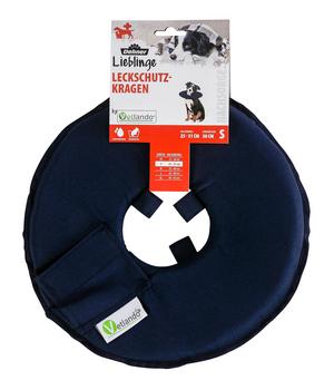 Dehner Lieblinge Leckschutzkragen für Hunde & Katzen, Dunkelblau - Polyester