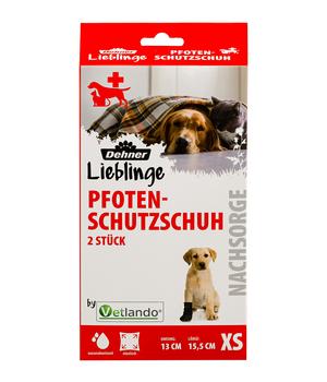 Dehner Lieblinge Hundebekleidung Pfotenschutzschuhe, Schwarz - Neopren / Vinyl
