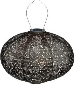 Lumiz Solar-Lampion Oval Paisley, ca. Ø40/H27 cm