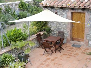 Floracord Sonnensegel, dreieckig, ca. B500/T500 cm