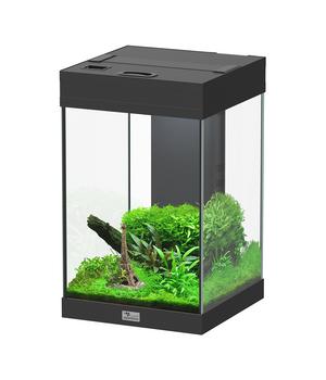 aquatlantis Aquarium Aqua Tower 43, Schwarz - Glas, Aluminium