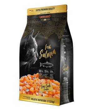 Leonardo Trockenfutter für Katzen Adult fresh Salmon, Lachs