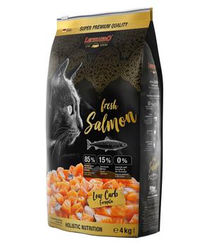 Leonardo Trockenfutter für Katzen Adult fresh Salmon, Lachs