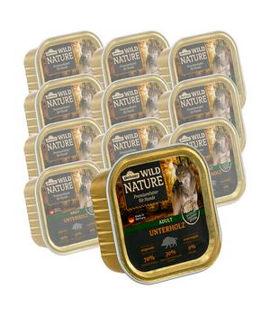 Dehner Wild Nature Nassfutter für Hunde Unterholz Adult, 11 x 150 g
