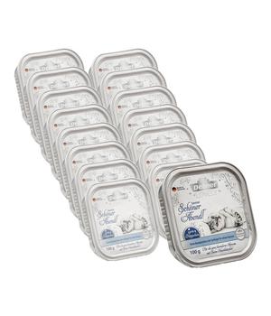 Dehner Premium Lovely Nassfutter für Katzen Senior Schöner Abend, 16 x 100 g