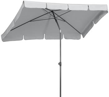 Schneider Sonnenschirm Aquila, rechteckig, ca. B265/T150 cm, Grau - Polyester / Stahl