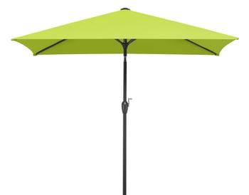 Schneider Sonnenschirm Bilbao, rechteckig, ca. B210/T130 cm, Hellgrün - Polyester, Stahl