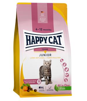 Happy Cat Trockenfutter für Katzen Young Junior