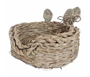 Dehner Lieblinge Graskorb-Set Lilly, Schilfgras, 2-teilig