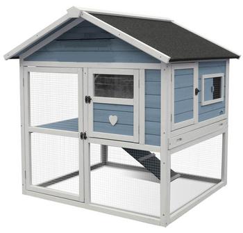 Dehner Lieblinge Nagerheim Castel, hellblau, ca. B106/H108/T103 cm