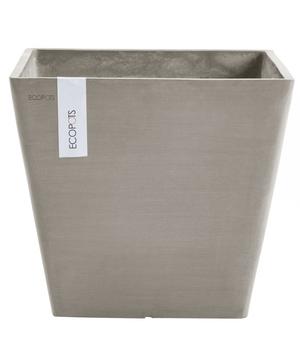 Ecopots Kunststoff-Topf Rotterdam, quadratisch